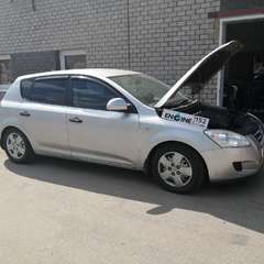 Kia Ceed проходит водородную очистку двигателя