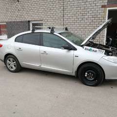 Renault Fluence проходит водородную очистку двигателя