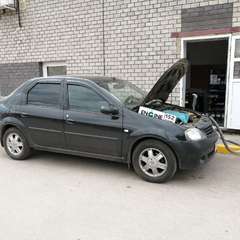 Renault Logan проходит водородную очистку двигателя