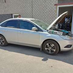 Ford Focus проходит водородную очистку двигателя