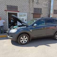 Chevrolet Captiva проходит водородную очистку двигателя