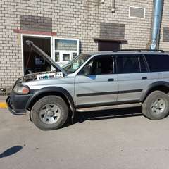 Mitsubishi Montero Sport проходит водородную очистку двигателя