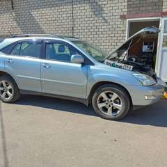 Lexus RX 350 проходит водородную очистку двигателя