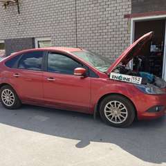 Ford Focus проходит водородную очистку двигателя