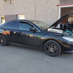 Mazda 6 проходит водородную очистку двигателя