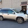 Nissan X-trail проходит водородную очистку двигателя