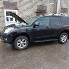 Land Cruiser Prado проходит водородную очистку двигателя