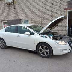 Peugeot 508  проходит водородную очистку двигателя