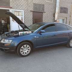 Audi A6 проходит водородную очистку двигателя