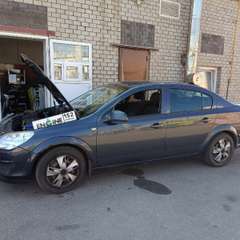 Opel Astra проходит водородную очистку двигателя