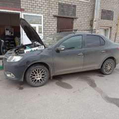 Renault Logan  проходит водородную очистку двигателя