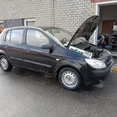 Hyundai Getz проходит водородную очистку двигателя