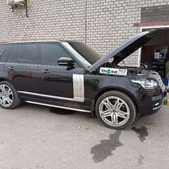 Range Rover Voyage проходит водородную очистку двигателя