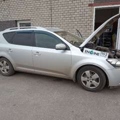 Kia Ceed проходит водородную очистку двигателя