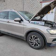 Volkswagen Tiguan на водородной очистке двигателя в компании ВОДОРОДОФФ (ранее Водород+ НН) Volkswagen Tiguan проходит водородную очистку двигателя