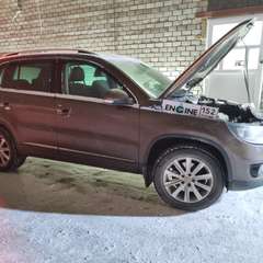 Volkswagen Tiguan  проходит водородную очистку двигателя