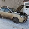 Kia Rio проходит водородную очистку двигателя