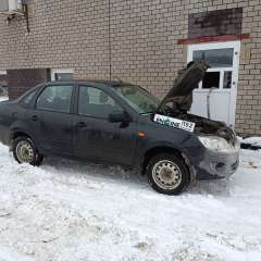 Lada Granta проходит водородную очистку двигателя