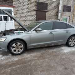 Audi A6 проходит водородную очистку двигателя