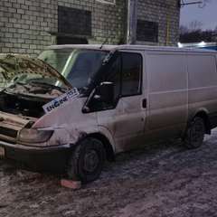 Ford Transit на водородной очистке двигателя в компании ВОДОРОДОФФ (ранее Водород+ НН) Ford Transit проходит водородную очистку двигателя