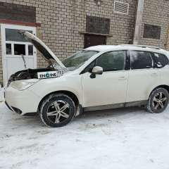 Subaru Forester проходит водородную очистку двигателя