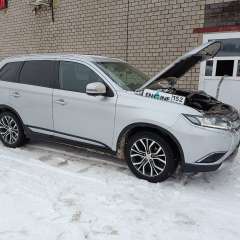 Mitsubishi Outlander проходит водородную очистку двигателя