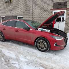 Hyundai Sonata проходит водородную очистку двигателя