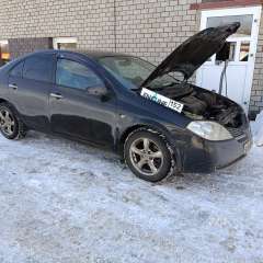 Nissan Almera проходит водородную очистку двигателя