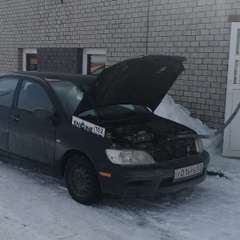Mitsubishi Lancer проходит водородную очистку двигателя