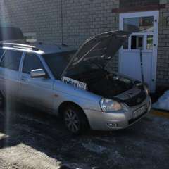 Lada 1.6 бензин проходит водородную очистку двигателя