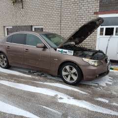 BMW 5 на водородной очистке двигателя в компании ВОДОРОДОФФ (ранее Водород+ НН) BMW 5 проходит водородную очистку двигателя