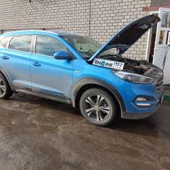 Hyundai Tucson проходит водородную очистку двигателя