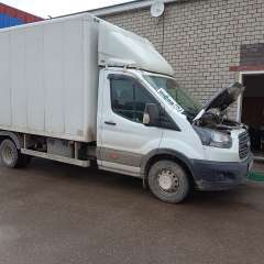 Ford Transit проходит водородную очистку двигателя