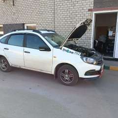 Lada Granta проходит водородную очистку двигателя